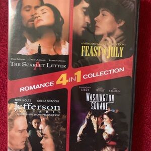 Romance 4-in-1 DVD Collection